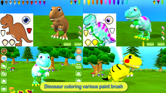 Dinosaur Coloring 3D - AR Camera