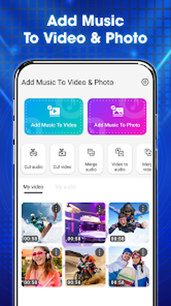 Add Music To Video  Photo