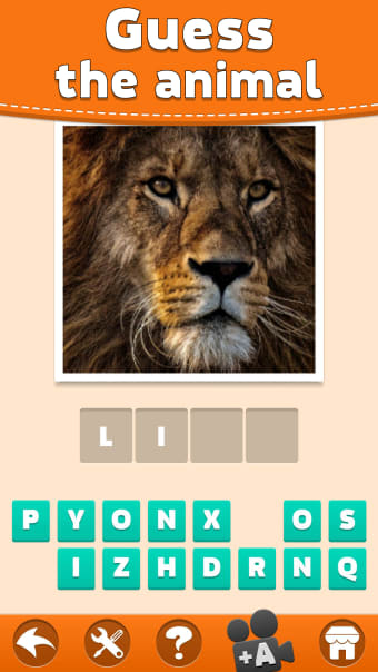 Animals Quiz - Word Pics Game