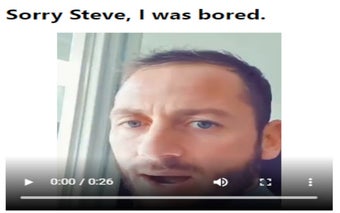 Sorry Steve, I was bored.