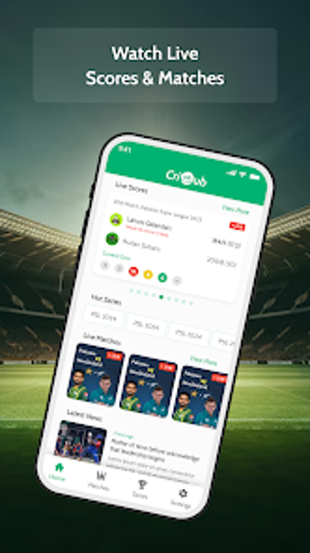 Crickhub-Live Scores And Stats