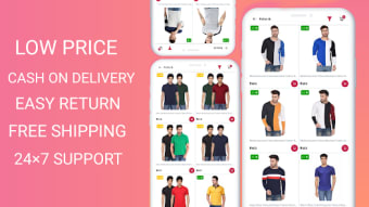 T-shirt Online Shopping App