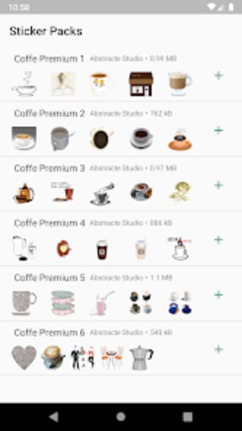 Coffe Premium Stickers