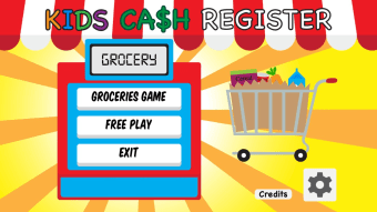 Kids Cash Register Grocery