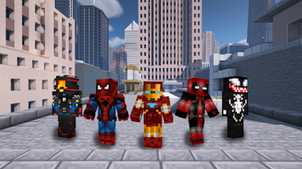 SuperHero skins for Minecraft