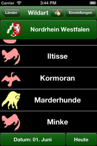 Jagdzeiten.de App