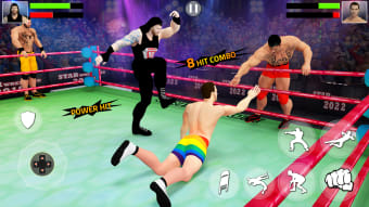 Real Wrestling : Fighting Game
