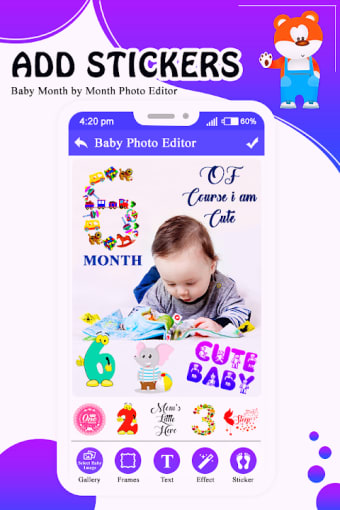 Baby Month by Month Photo Editor