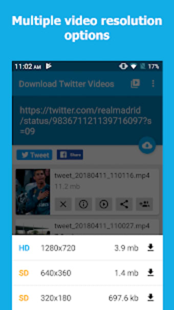 Download Twitter Videos - Twitter video downloader