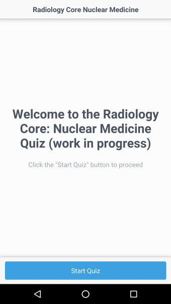 Radiology Core: Nuclear Med