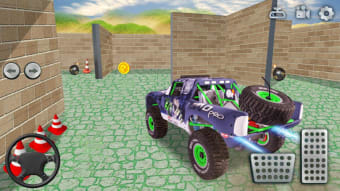Monster Truck Maze Driving 2020: 3D RC Truck Games