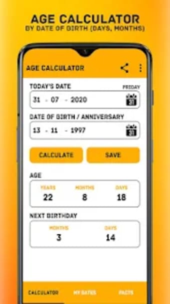 Age Calculator - know how old