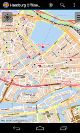 Hamburg Offline City Map