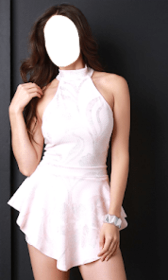 Women Mini Dress Photo Suit