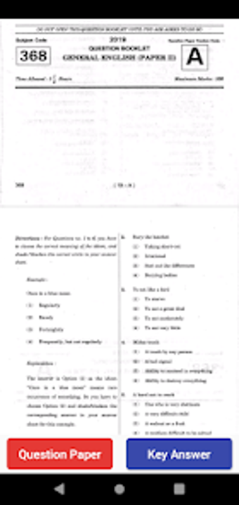 KPSC Exam Question Papers