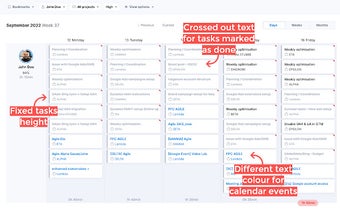 Enhanced Planner for Scoro