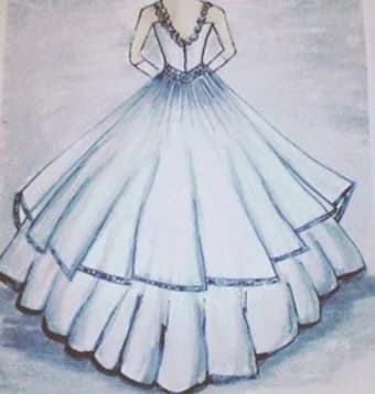 Drawing Sketch Dress