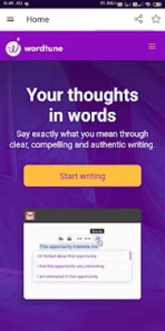 Wordtune :AI Writing Assistant
