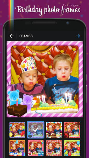 Birthday Photo Frames