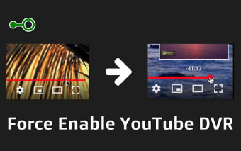 Force enable YouTube DVR