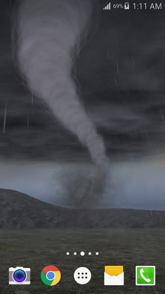 3D Super Storm Live Wallpaper