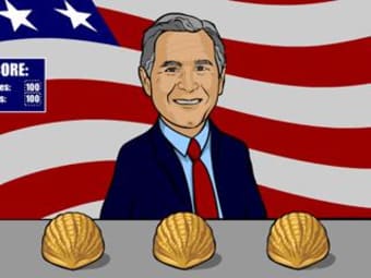 President Bush & Pretzel Screensaver
