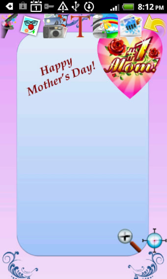 Mom is Best Cards! Doodle Text