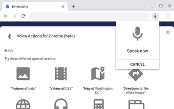 “OK Chrome” for Voice Actions for Chrome