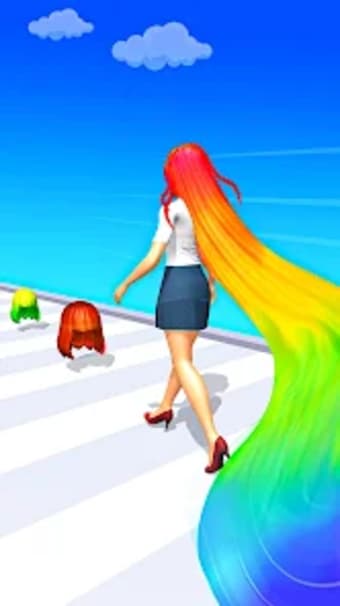 Long Hair Runner Challenge 3D