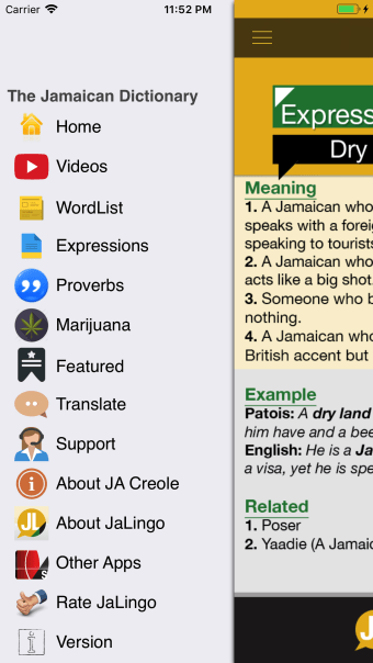 Jamaican Dictionary - JaLingo