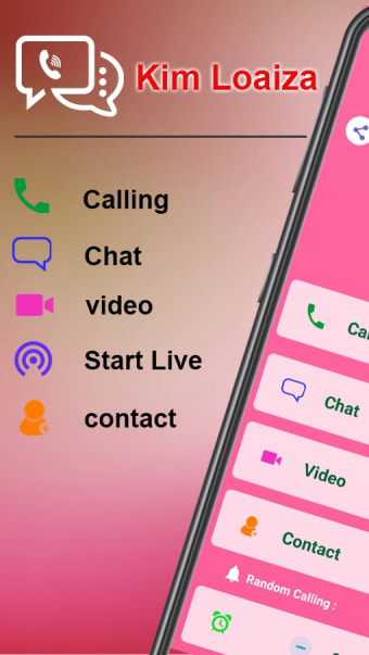 Kim Loaiza Fake call : chat  live prank