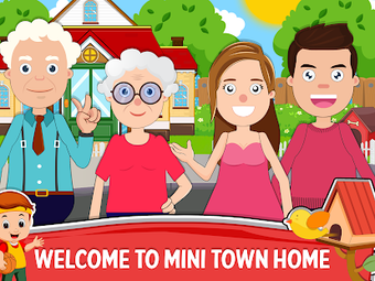 Mini Town: Home Games Dollhouse Family Game