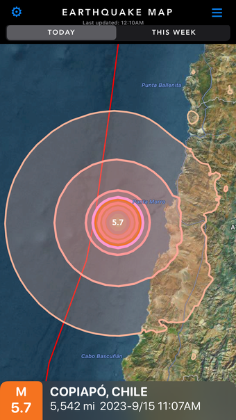 Earthquakes: Earthquake Map