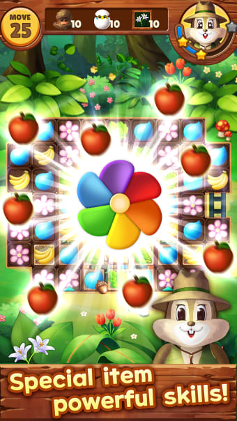 Fruits Garden: Match 3 Puzzle
