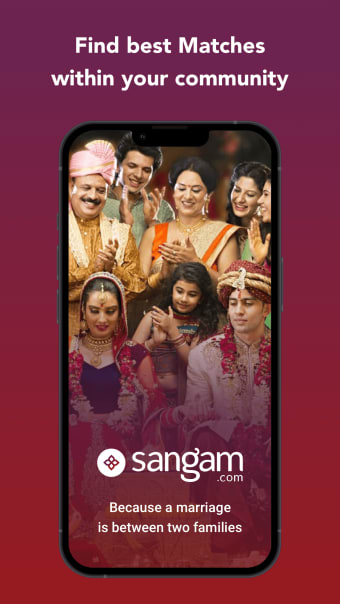 Sangam.com - Matrimonial App