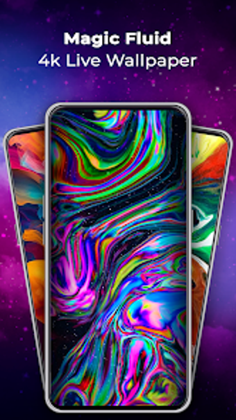 Magic fluid: live wallpaper