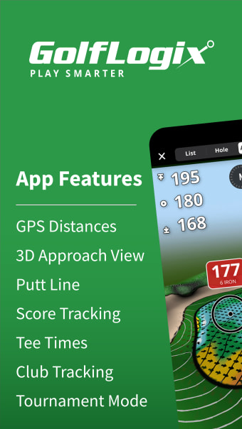GolfLogix Golf GPS  3D Putts