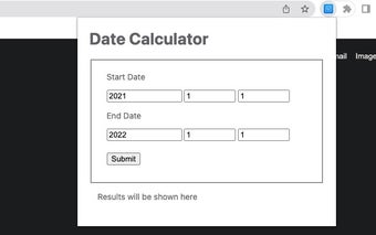 Date Calculator