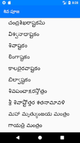 Shiva Puja Telugu with Lyrics