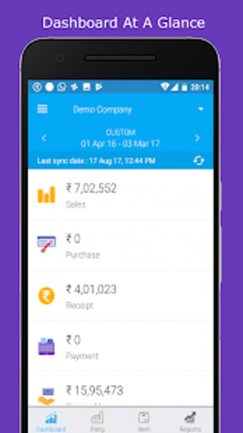 Tally on Mobile: Biz Analyst  Tally Mobile App