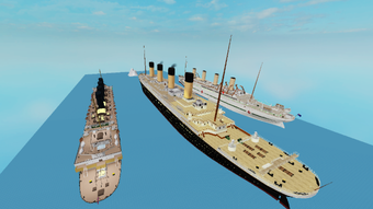 Titanic And Britannic And Lusitania Mcframe