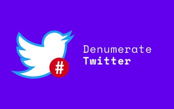 Denumerate Twitter