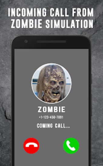 Zombie Fake Video Call Prank