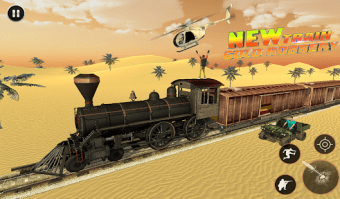 Grand Gold Robbery Game: Train shooting Simulator