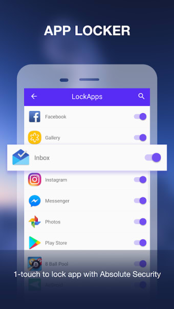 ALOCK Master: App Locker With Password Fingerprint