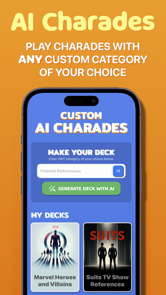 Custom AI Charades