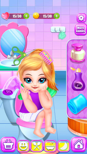 Chic Baby Girl Daycare Games