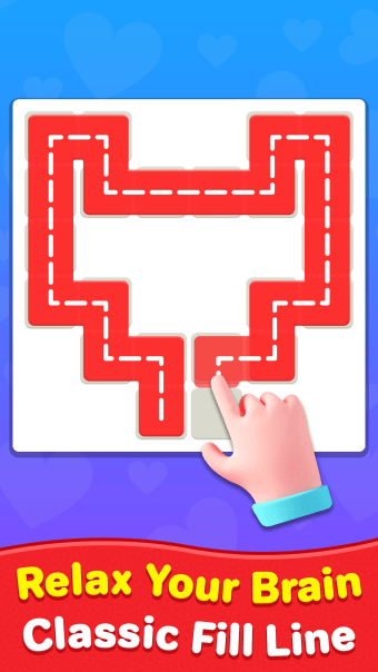 Fill One Line Puzzle games
