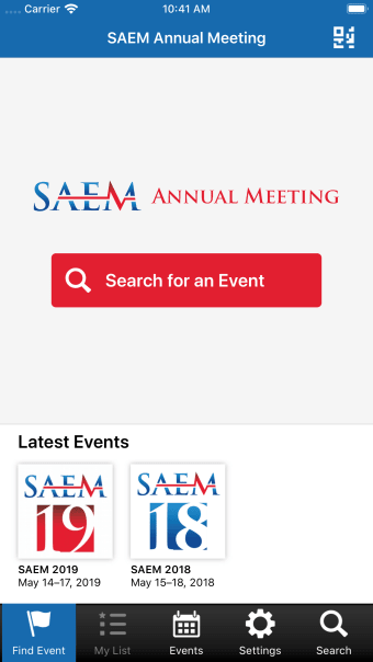SAEM Annual Meeting