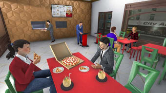 Pizza Maker Cooking Factory